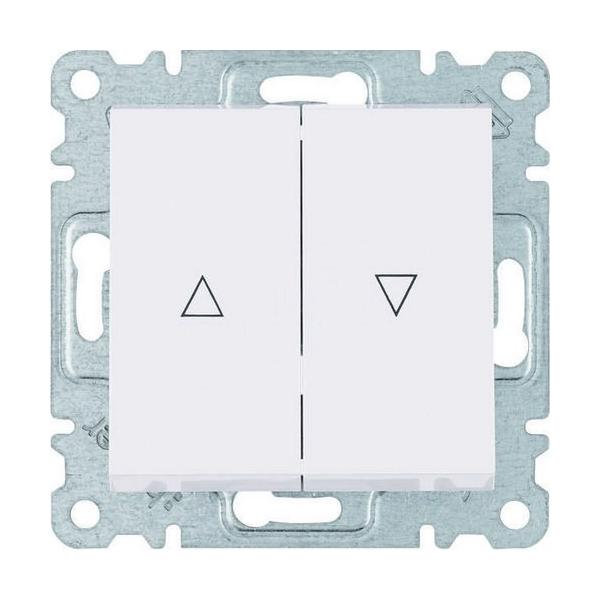 INTERRUPTOR PERSIANA LUMINA2 BLANCO POLAR