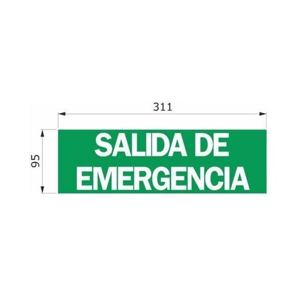 ROTULO HYDRA SALIDA EMERGENCIA