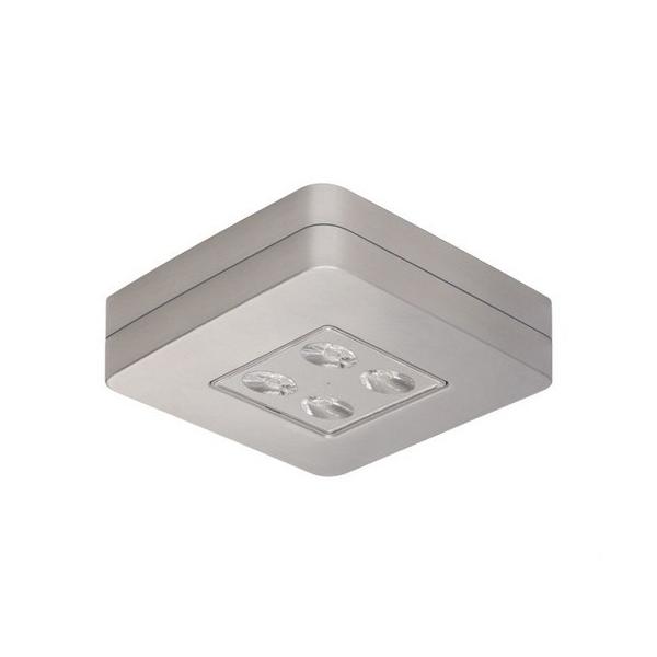 LUMINARIA EMERGENCIA ZINER 3N30 EVACUACIÓN AUTOTEST ALUMINIO