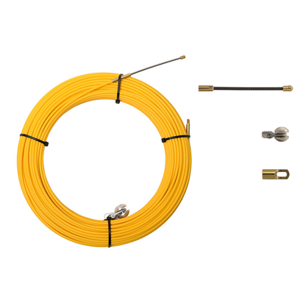 Pasacables Int. Fibra Autoen. 6mm 40m