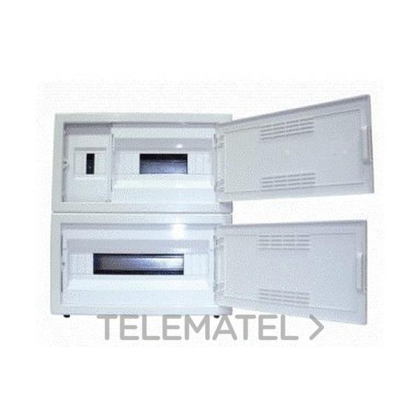 CAJA EMPOTRABLE SERIE EVEN DE 29 ELEMENTOS + ICP 434x387x80mm VERTICAL