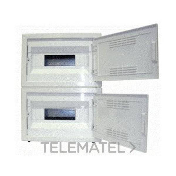 CAJA EMPOTRABLE SERIE EVEN DE 26 ELEMENTOS 430x319x80mm VERTICAL