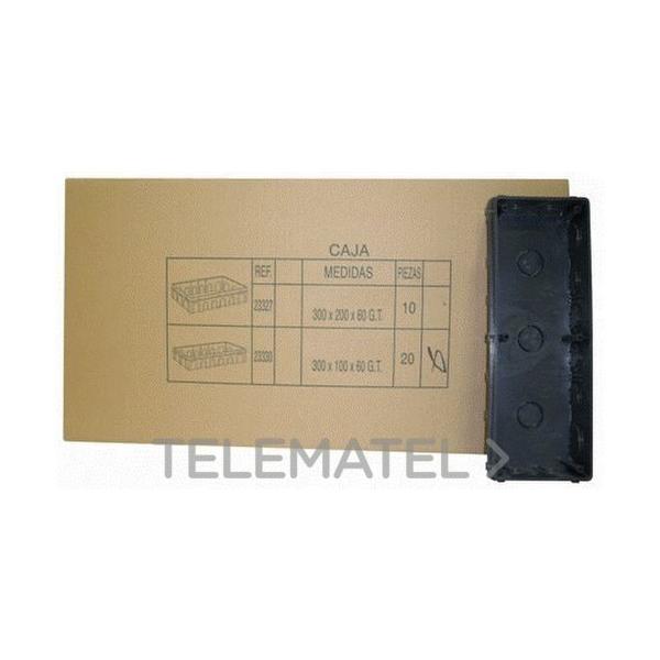 CAJA REGISTRO 300x100x60mm PARA EMPOTRAR