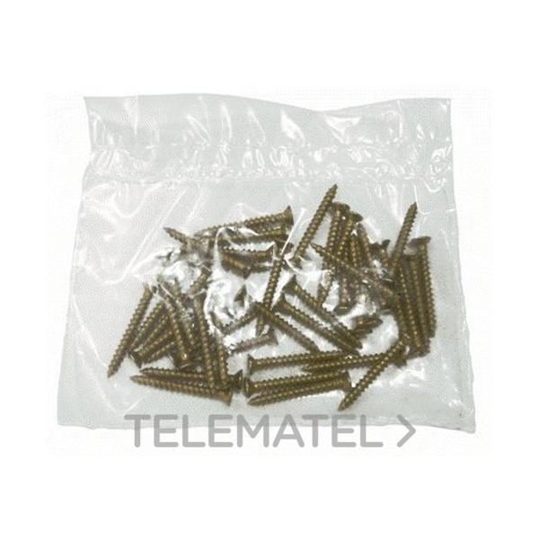 JUEGO TORNILLOS PARA CAJAS DE REGISTRO 2,8x25mm (BOLSA 4u)