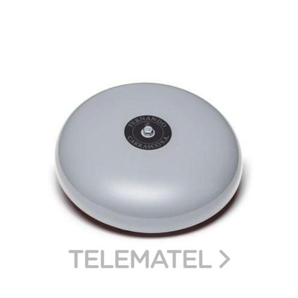 TIMBRE CAMPANA FCTC25 DIMETRO 25cm ELECTROMAGNTICO GRIS