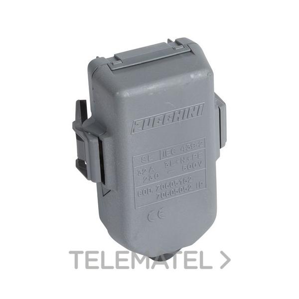 CONECTOR TRIFÁSICO SL 32A PORTAFUSIBLE 10,3x38