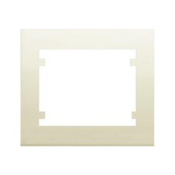 Iris, marco 2 elementos horizontal, beige