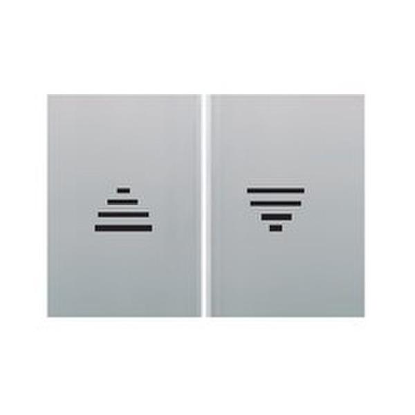 JUEGO 2 TECLAS PULSADOR PERSIANA SERIE CORAL EN BEIGE