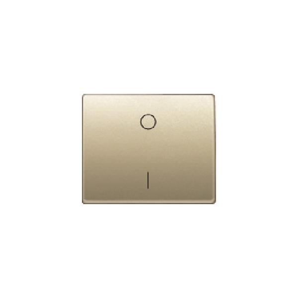 Mega, tecla interruptor bipolar dorado malta