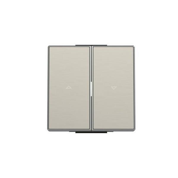 TECLA INTERRUPTOR PERSIANAS SKY NIESSEN ACERO INOXIDABLE ANTIHUELLA