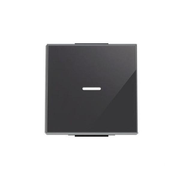 TECLA INTERRUPTOR CON VISOR SKY NIESSEN CRISTAL NEGRO