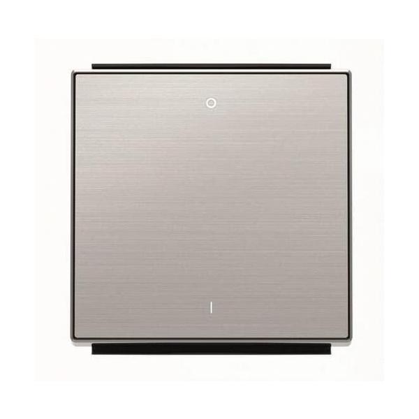 TECLA INTERRUPTOR BIPOLAR SKY NIESSEN ACERO INOXIDABLE ANTIHUELLA