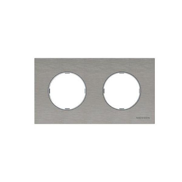 MARCO DE 2 ELEMENTOS SKYMOON ACERO INOXIDABLE