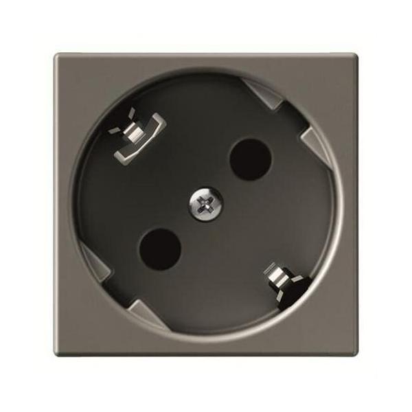BASE TT LATERAL SCHUKO 45° ANTRACITA