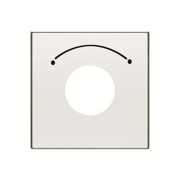 PLACA INTERRUPTOR/CONMUTADOR/PULSADOR CON 2 POSICIONES ARCO BLANCO