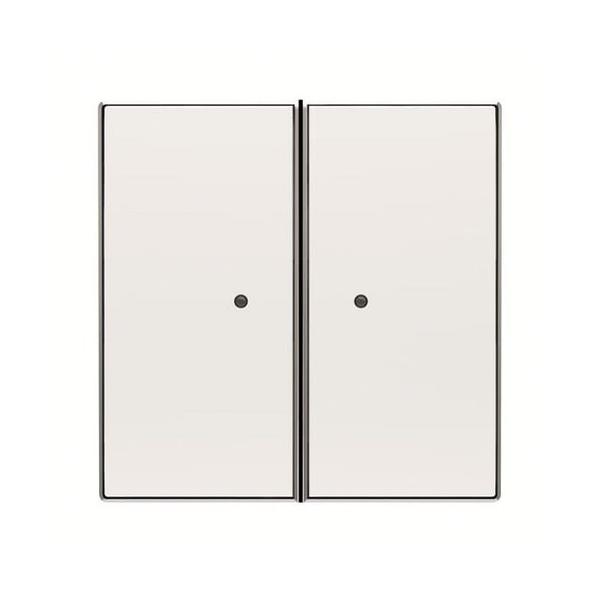 TECLA EMISOR WIRELESS CON PILA 2 CANALES BLANCO SOFT