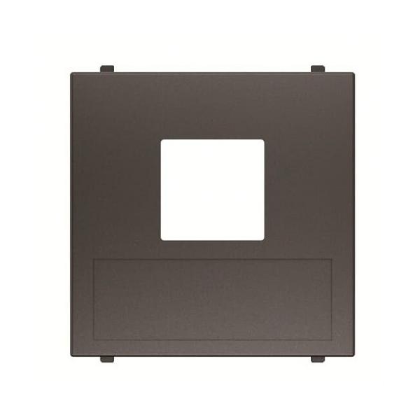 TAPA PLANA 1 SOPORTE SIN PERSIANA ZENIT ANTRACITA