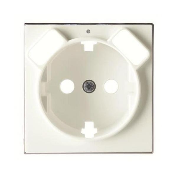 TAPA BASE SCHUKO + DOBLE CARGADOR USB SKY NIESSEN BLANCO SOFT