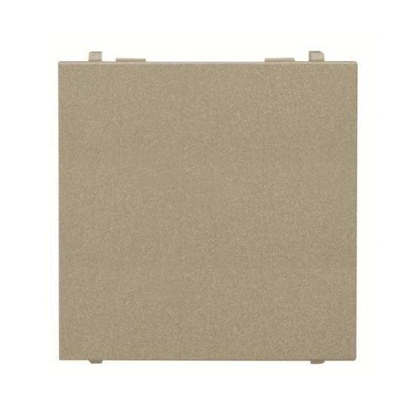 TAPA CIEGA CON 2 MÓDULOS ZENIT CHAMPÁN