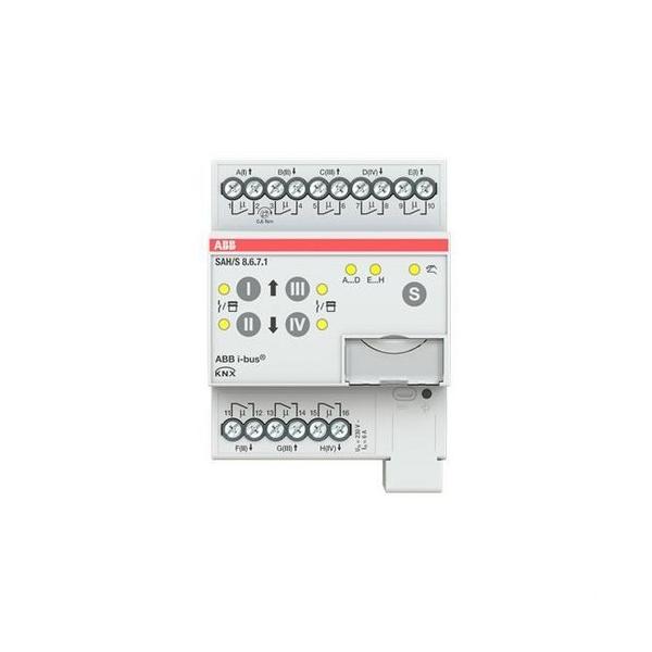 ACTUADOR ON-OFF / PERSIANAS 8 CANALES 6A DIN ABB I-BUS KNX