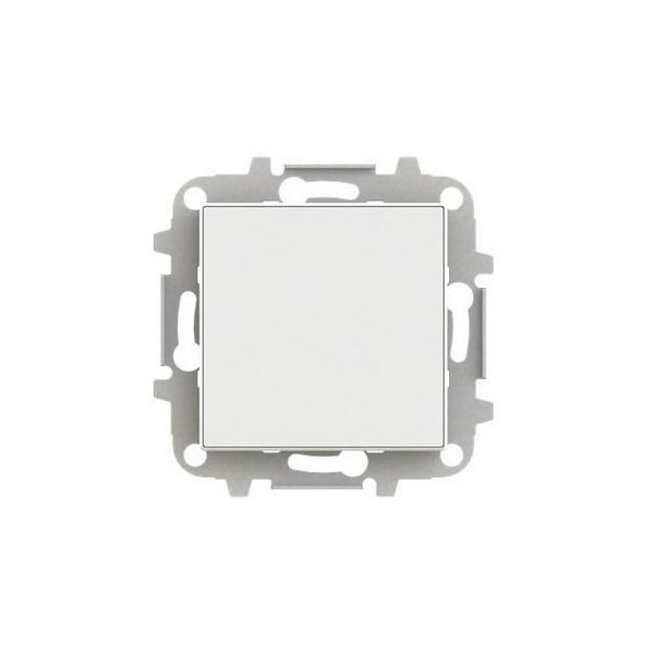 TAPA CIEGA SKY NIESSEN ZENIT BLANCO CON EMBELLECEDOR EN BLANCO