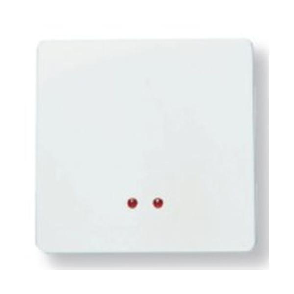 INTERRUPTOR MONOPOLAR CON VISOR STYLO BLANCO ALPINO