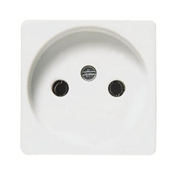 BASE DE ENCHUFE 2P STYLO BLANCO ALPINO