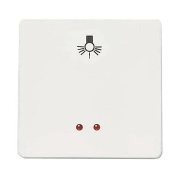 PULSADOR LUZ STYLO BLANCO ALPINO