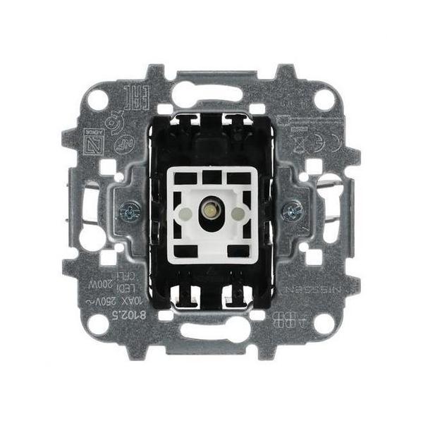 CONMUTADOR CON PILOTO DE CONTROL SERIE DE LUJO