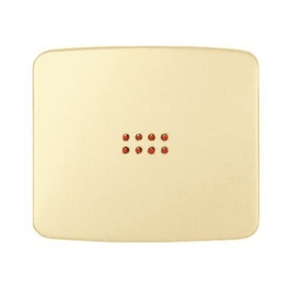 TECLA INTERRUPTOR CON VISOR ARCO BLANCO MARFIL