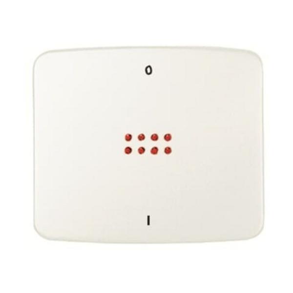 TECLA INTERRUPTOR BIPOLAR CON VISOR ARCO BLANCO ALPINO