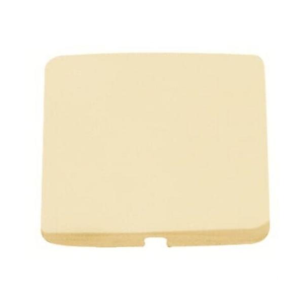 TAPA SALIDA CABLE / PULSADOR DE TIRADOR ARCO BLANCO MARFIL