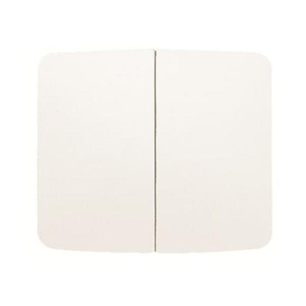 TECLA DOBLE INTERRUPTOR ARCO BLANCO ALPINO