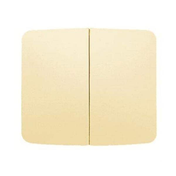 TECLA DOBLE INTERRUPTOR ARCO BLANCO MARFIL
