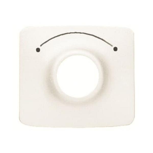 PLACA INTERRUPTOR / CONMUTADOR / PULSADOR CON 2 POSICIONES ARCO BLANCO ALPINO