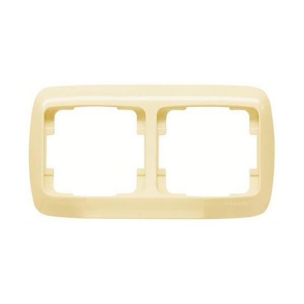 MARCO DE 2 ELEMENTOS HORIZONTALES ARCO BÁSICO BLANCO MARFIL