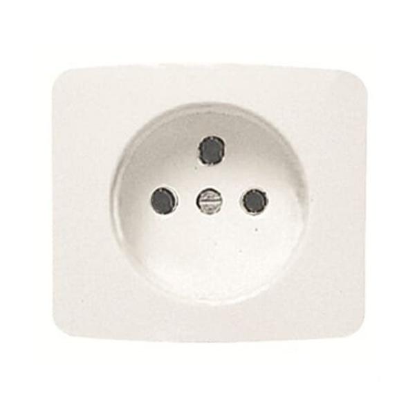 TAPA ENCHUFE FRANCÉS SEGURIDAD ARCO BLANCO ALPINO