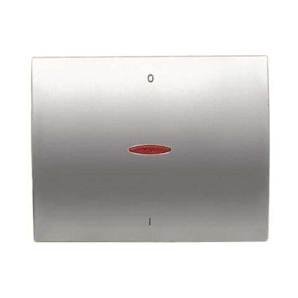 TECLA INTERRUPTOR BIPOLAR CON VISOR OLAS TITANIO