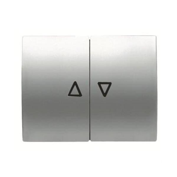 TECLA INTERRUPTOR/PULSADOR PARA PERSIANAS OLAS TITANIO