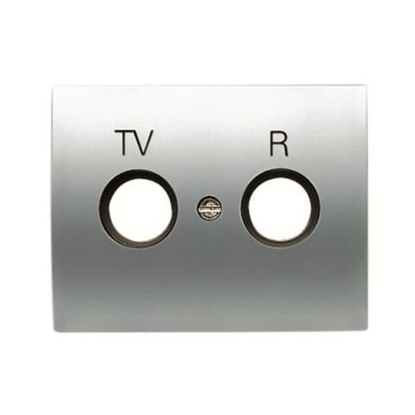 TAPA TOMA TV-R OLAS TITANIO