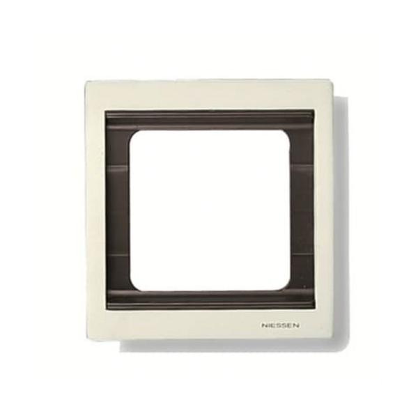 MARCO DE 1 ELEMENTO OLAS BLANCO JAZMÍN