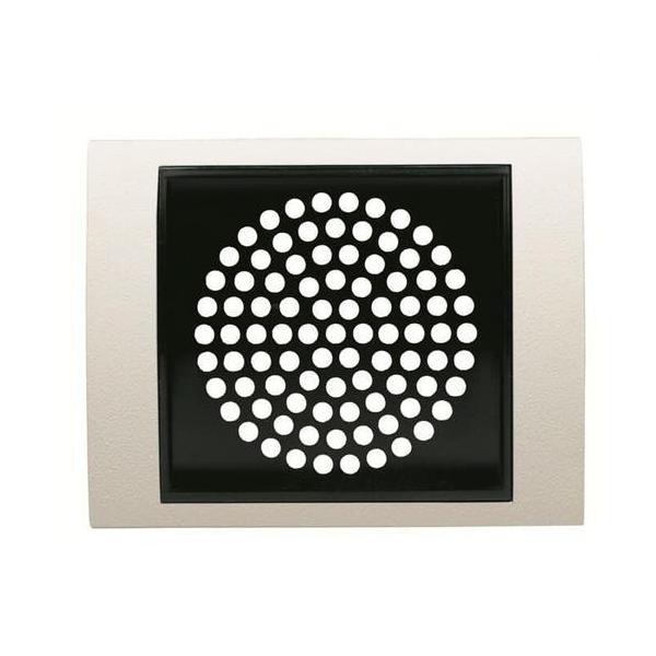 TAPA ALTAVOZ 2" OLAS BLANCO JAZMÍN