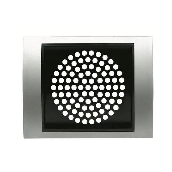 TAPA ALTAVOZ 2" OLAS TITANIO