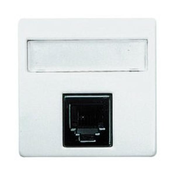 CONECTOR H RJ45 Cat5E 8 CONTACTOS UTP STYLO BLANCO ALPINO