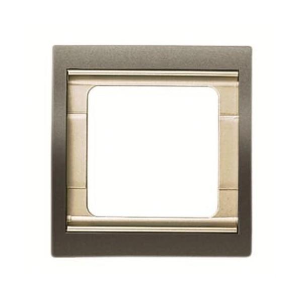 MARCO DE 1 ELEMENTO OLAS ACERO PERLA