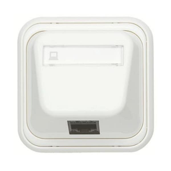 TOMA INFORMÁTICA RJ45 CATEGORÍA 5E OVER BLANCO