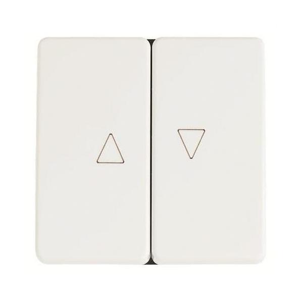 PULSADOR PARA PERSIANAS BLANCO ALPINO