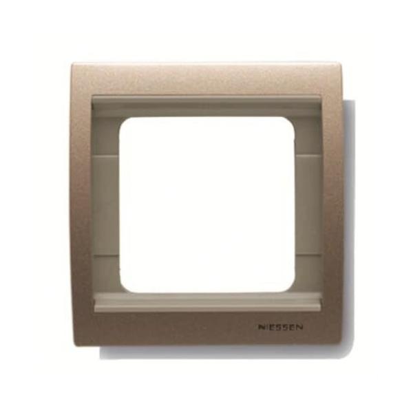 MARCO DE 1 ELEMENTO OLAS COBRE SATÉN