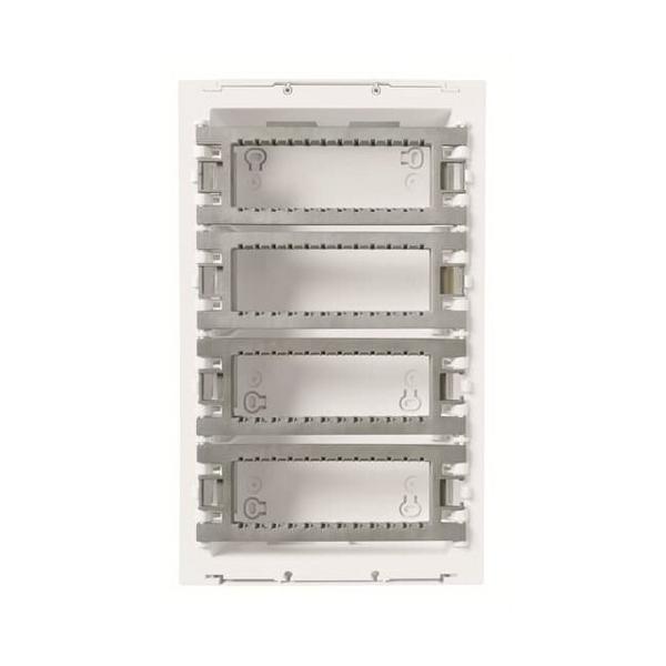 ZÓCALO DE SUPERFICIE CENTRALIZACIONES CON 24 MÓDULOS ZENIT BLANCO