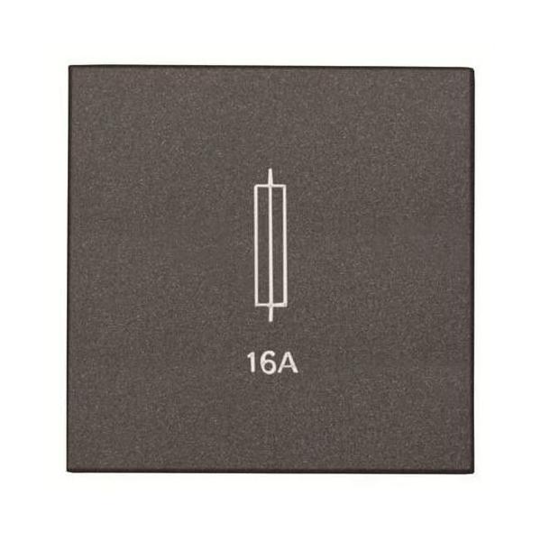 PORTAFUSIBLES CON 2 MÓDULOS ZENIT ANTRACITA